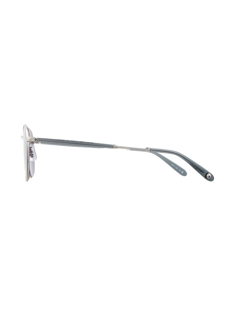 Garrett Leight World Sun zonnebril Zilver