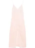 KHAITE Tully midi dress - Pink