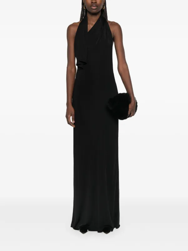 【関税込み】KHAITE ブラック Roza マキシドレス KHAITE Roza Maxi Dress | Black | FARFETCH