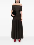 KHAITE Ava maxi dress - Brown