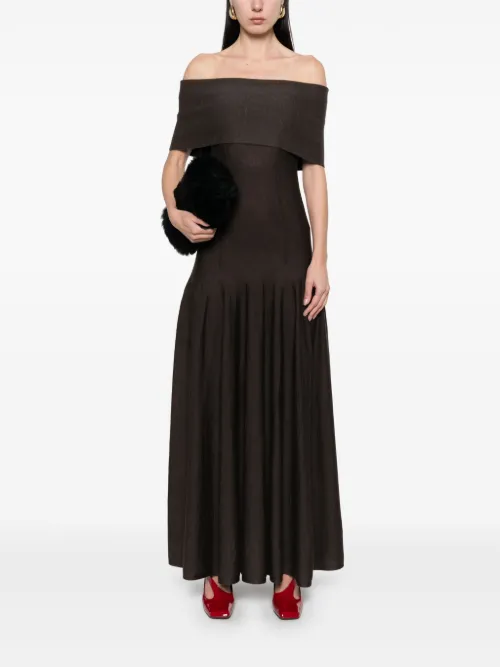 Robe Ava à coupe longue - KHAITE - Modalova