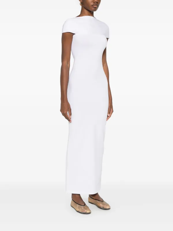 KHAITE Basile Maxi Dress | Neutrals | FARFETCH