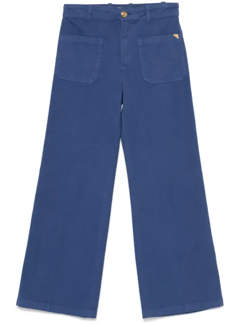 Chloé cotton cropped trousers