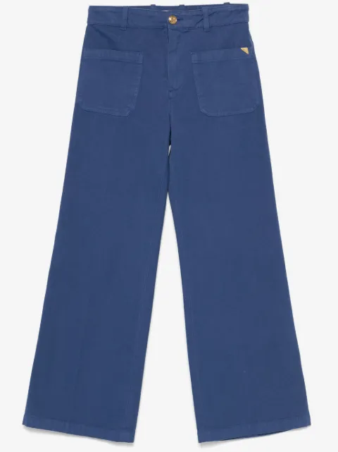 Chloé cotton cropped trousers