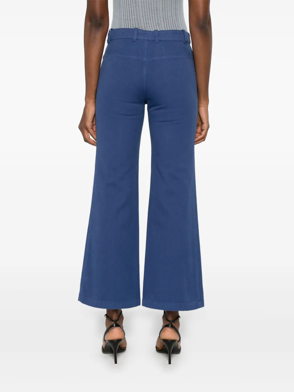 Chloé Cropped broek Blauw
