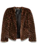 Chloé faux-fur jacket - Brown