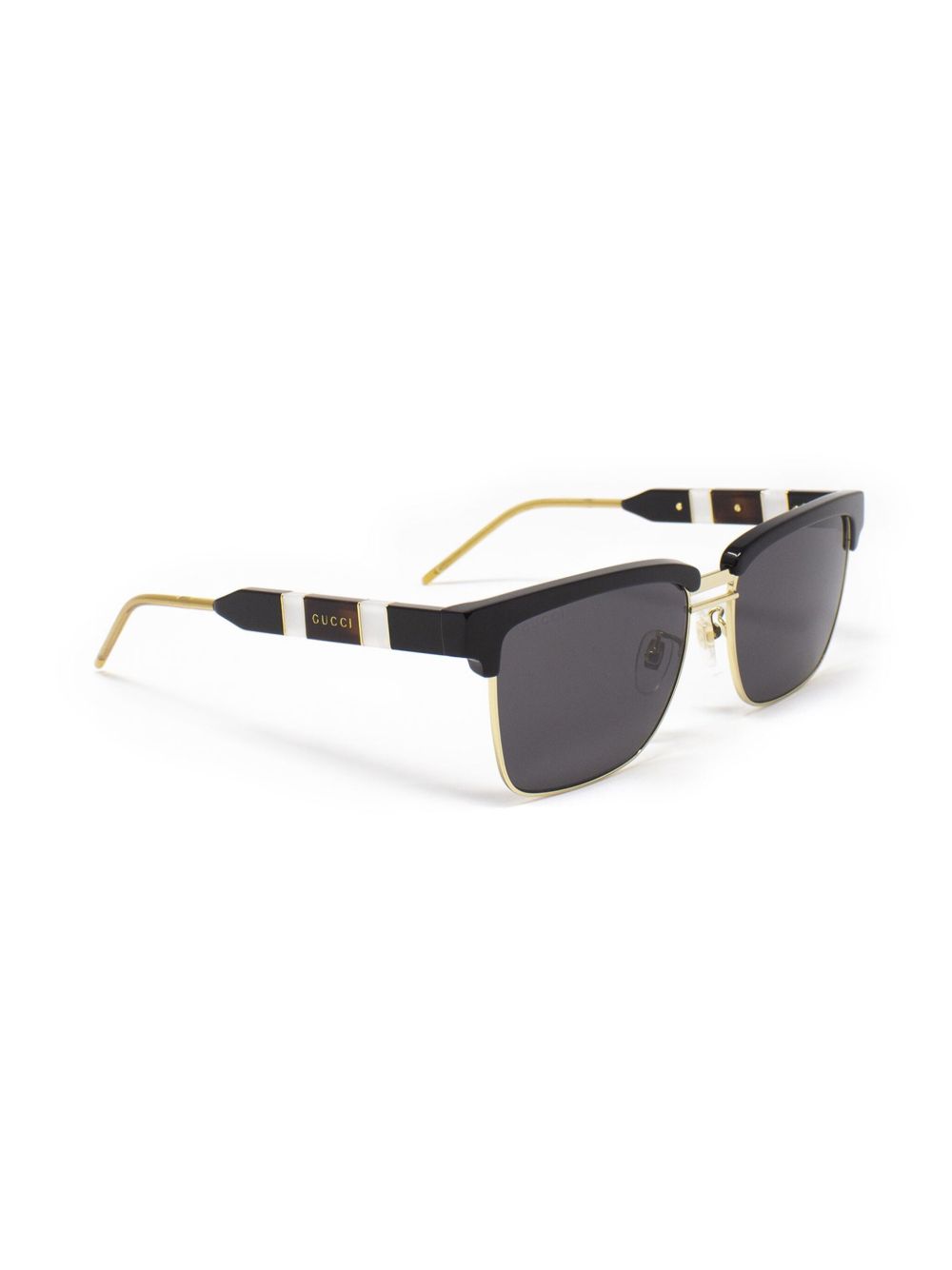 Gucci Eyewear Zonnebril met logoprint - Zwart