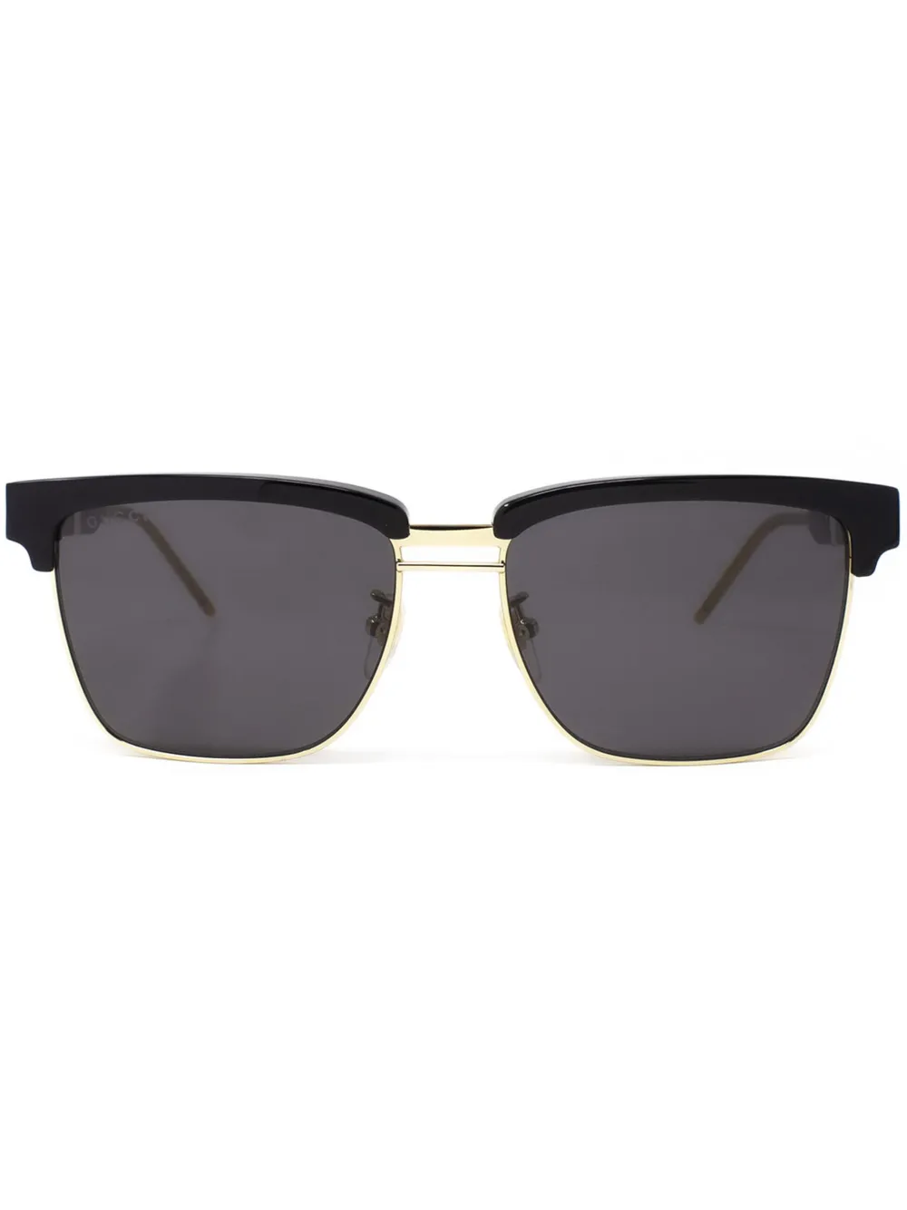 Gucci Eyewear Zonnebril met logoprint Zwart