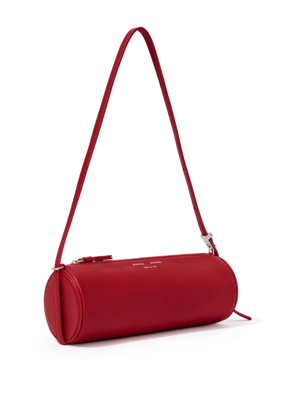 Shop Proenza Schouler Silo Shoulder Bag In Red