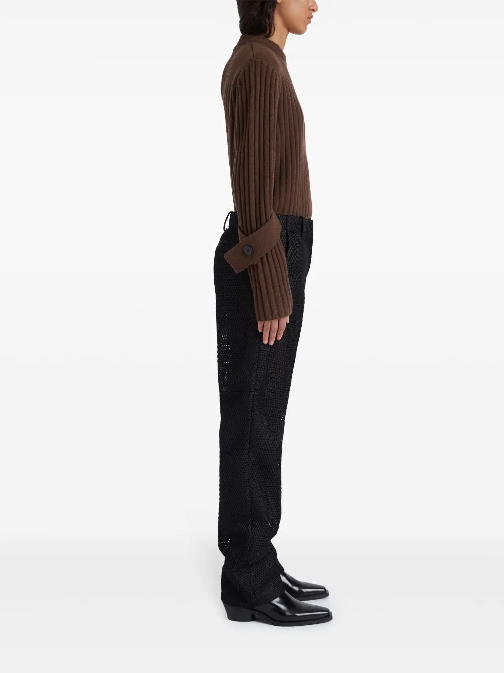 Proenza Schouler Verona trui Bruin