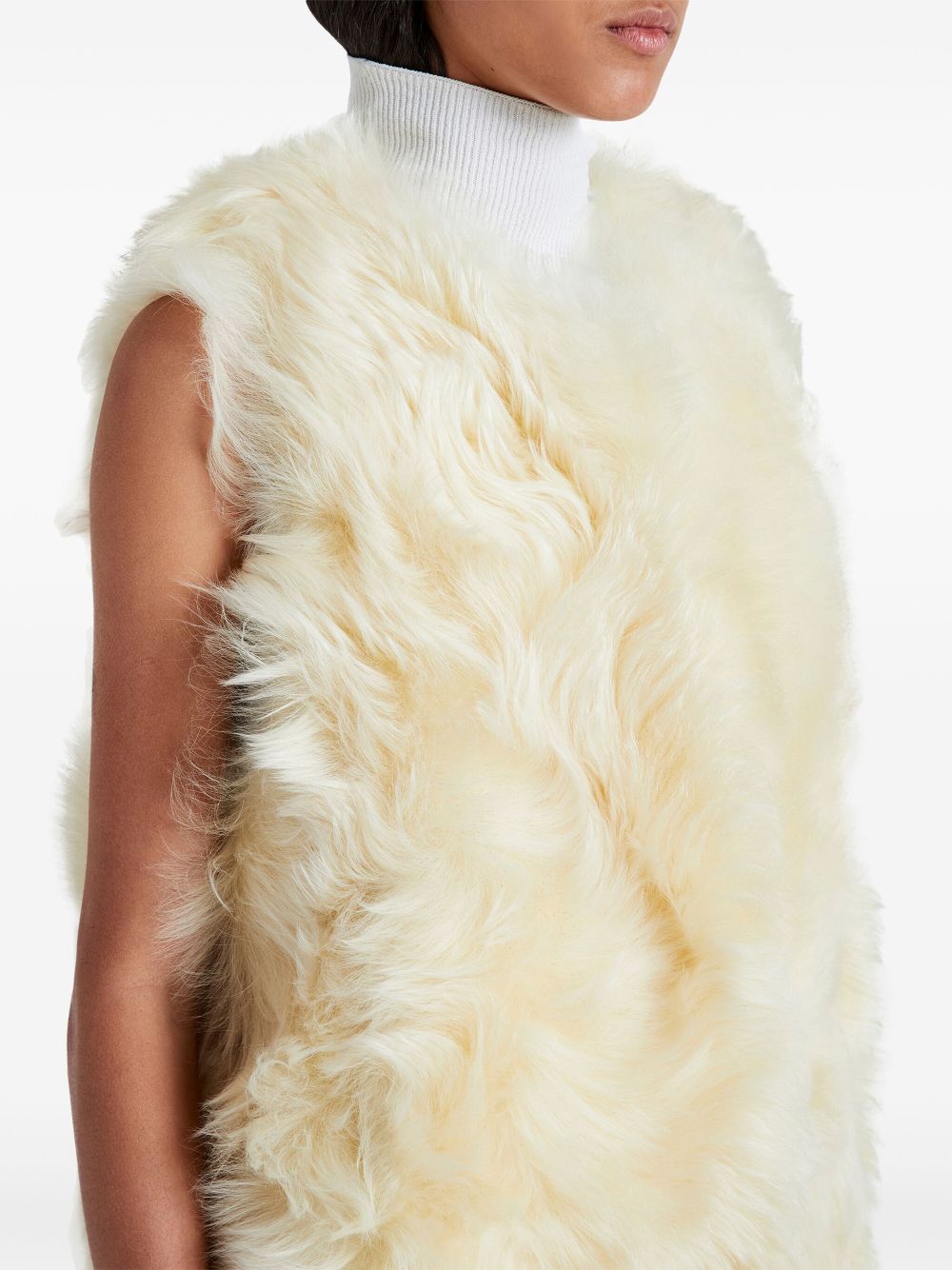 Proenza Schouler Aubrey shearling vest Women