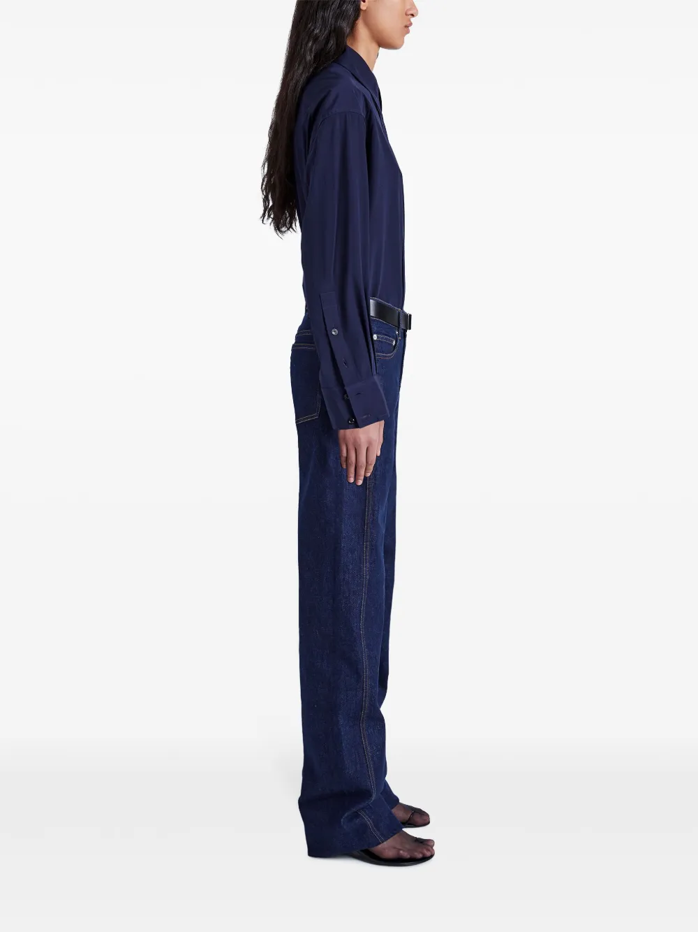 Proenza Schouler Demi blouse Blauw
