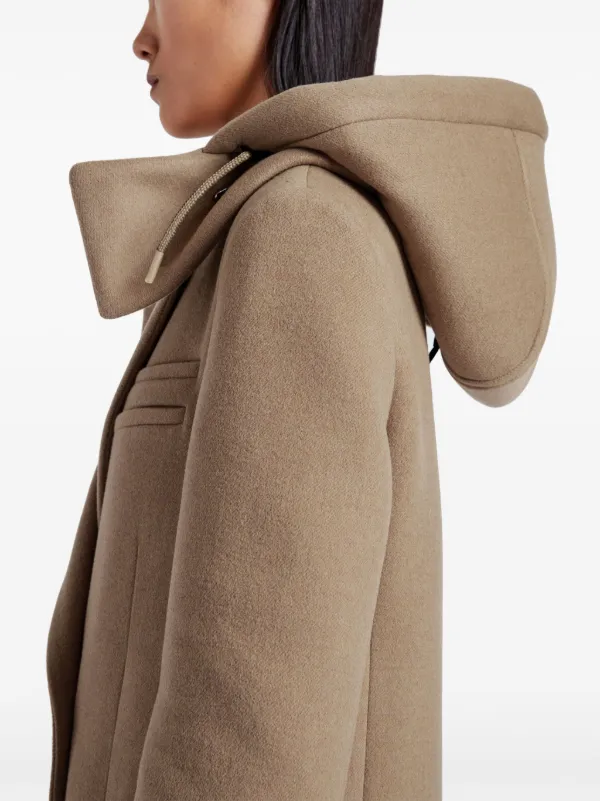 PROENZA SCHOULER チェスターコート キャメル Proenza Schouler White Label Juliette Coat in Brushed Wool