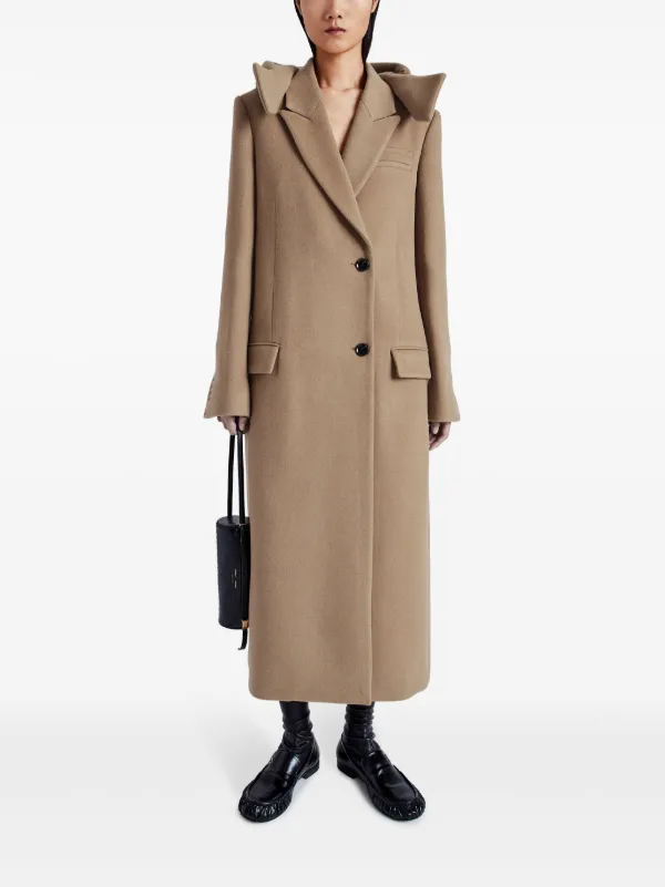 Proenza Schouler Reed コート | ブラウン | FARFETCH JP