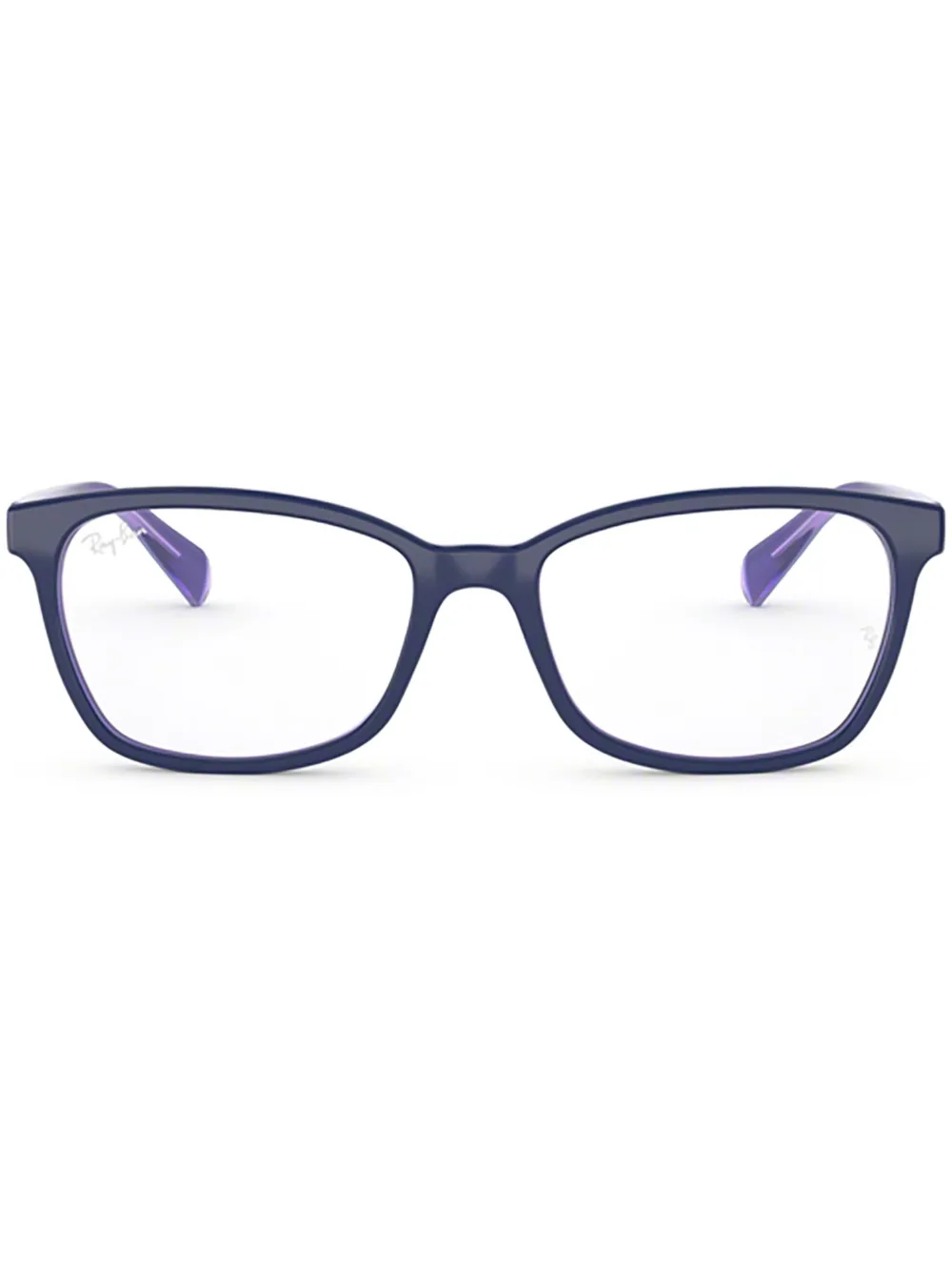 Ray-Ban rectangle-frame glasses | Blue | Image 1