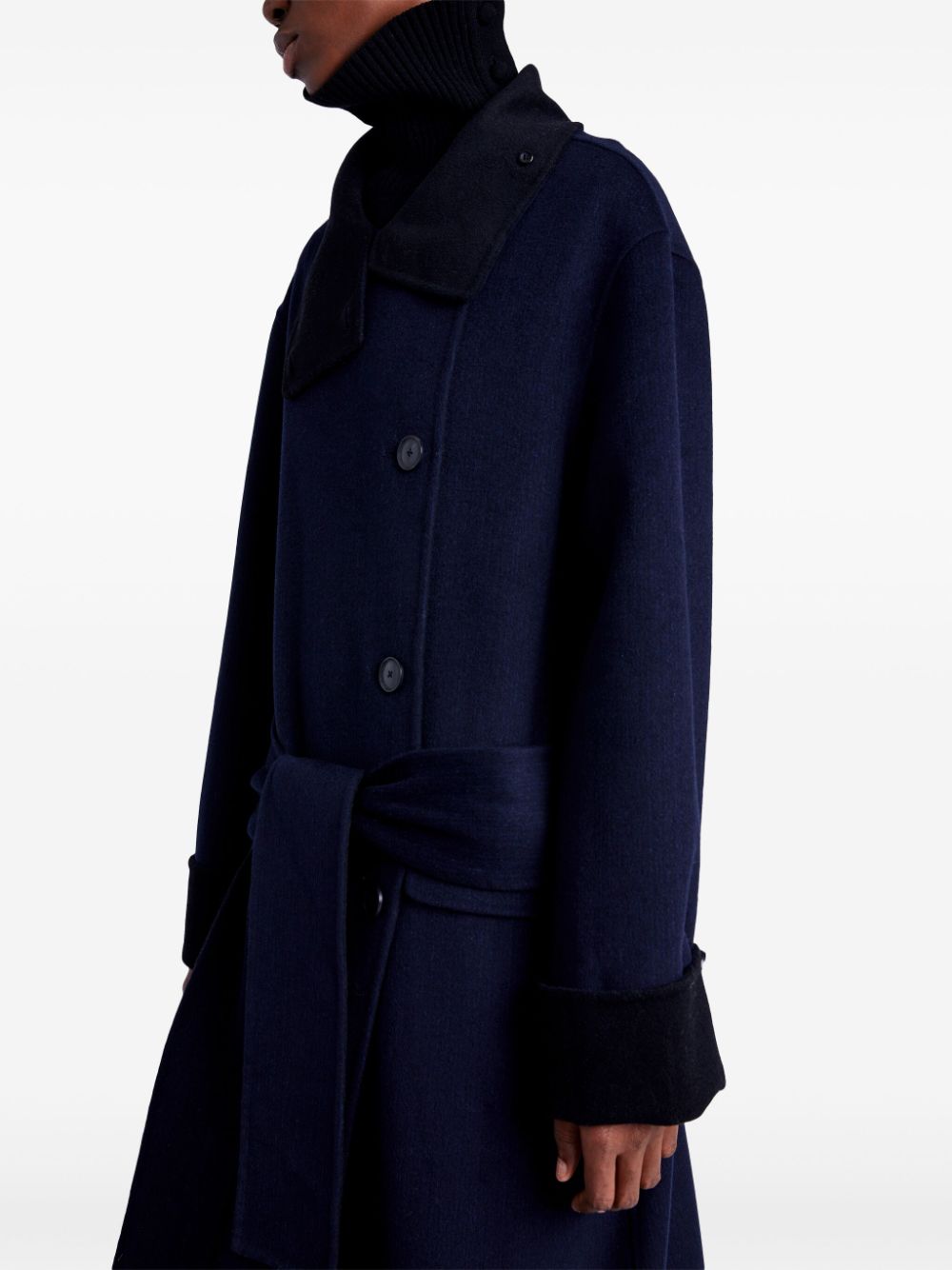 Shop Proenza Schouler White Label Constance Coat In Blue