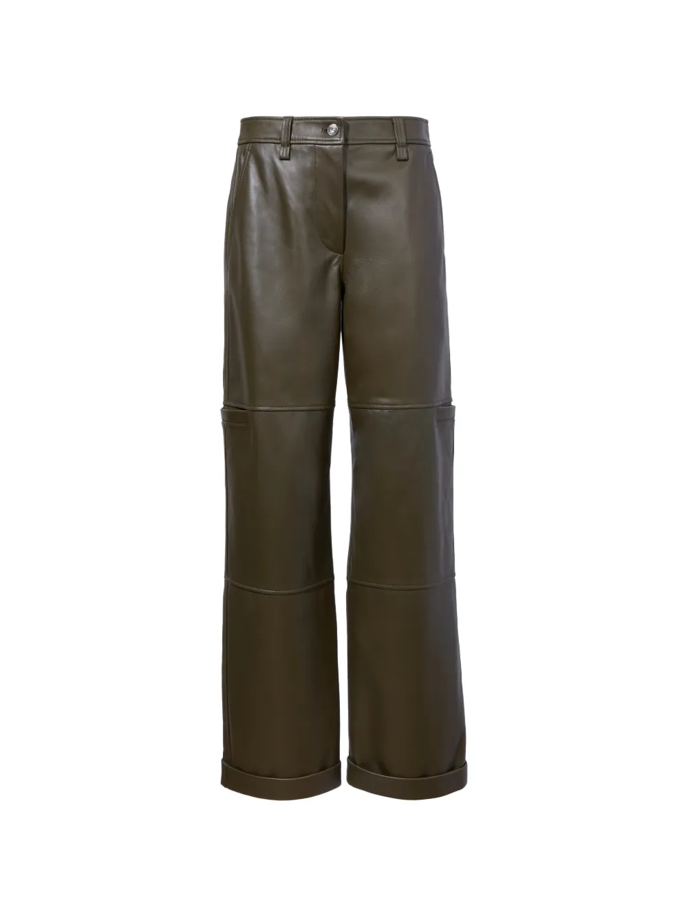 Proenza Schouler White Label Mason broek Groen