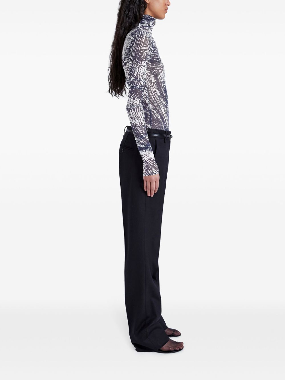 Proenza Schouler Rio printed jersey top Women