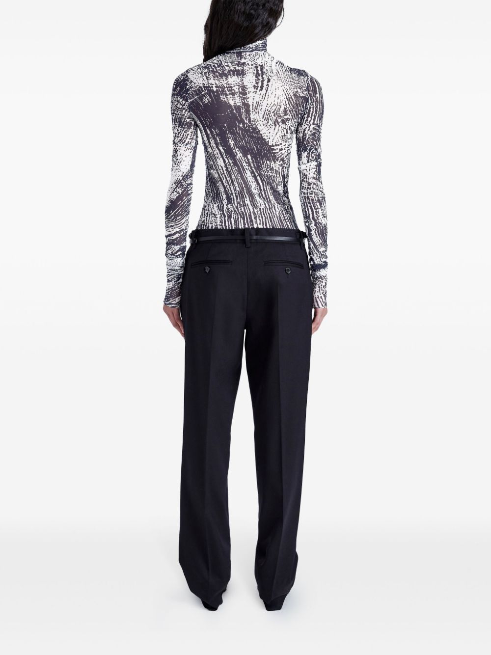 Proenza Schouler Rio printed jersey top Women