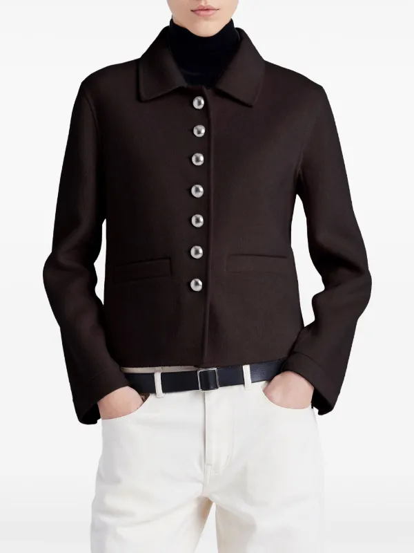 【Proenza Schouler】ホワイトラベル Emilieリバーシブルウール Proenza Schouler White Label Emilie Jacket in Double Face