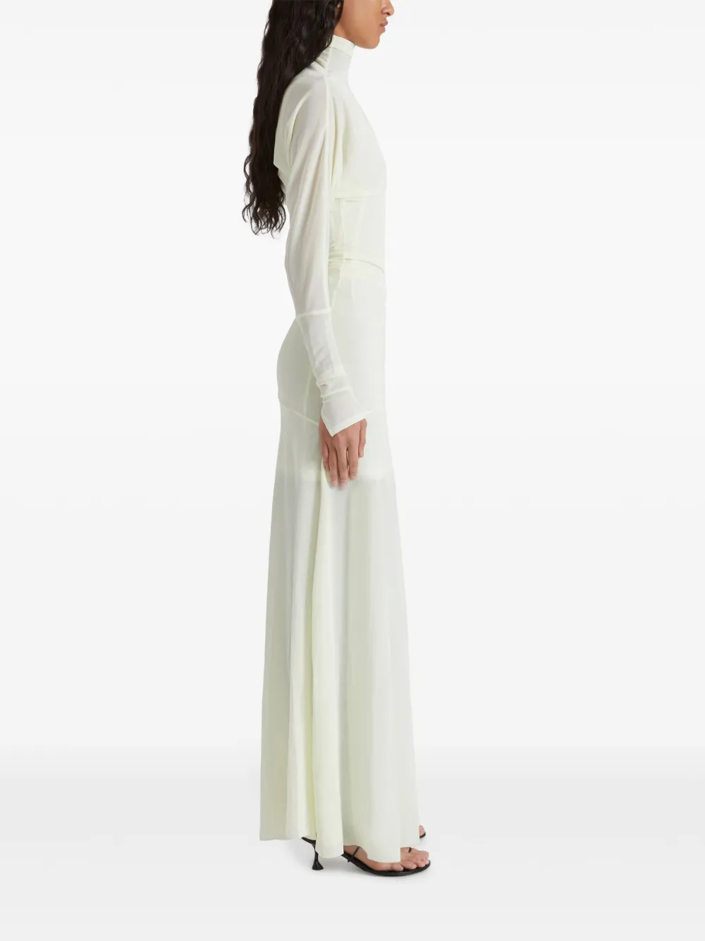 Proenza Schouler Paula maxi-jurk Beige