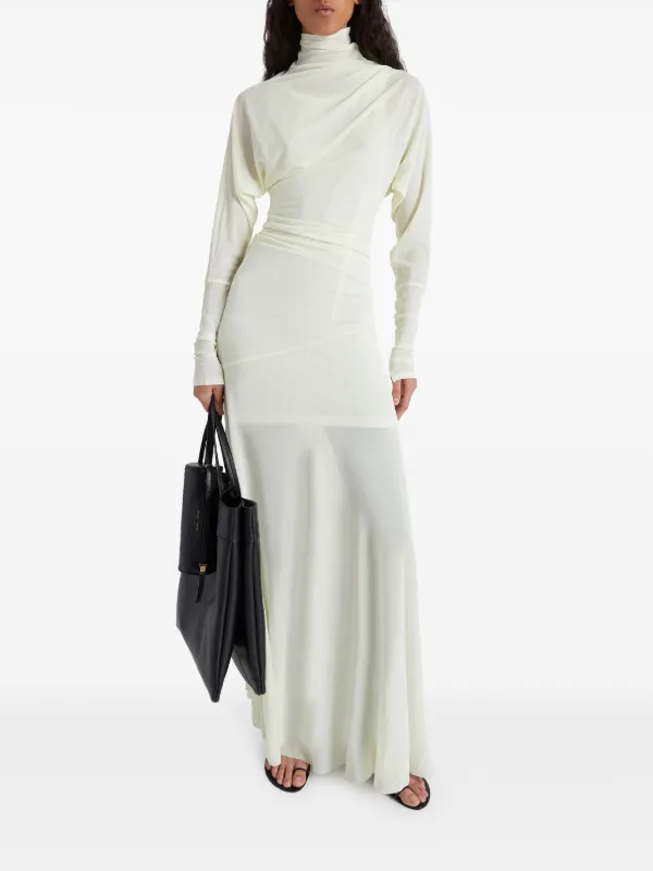 proenza schouler maxi dress Proenza Schouler Evelyn Crinkle Dress - White