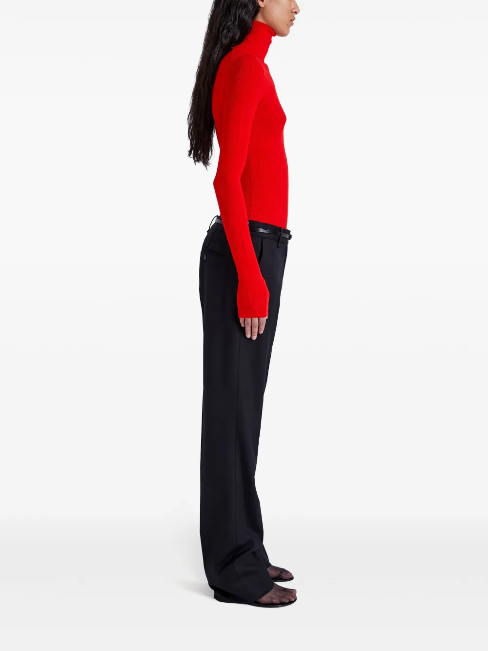 Proenza Schouler Fox trui Rood