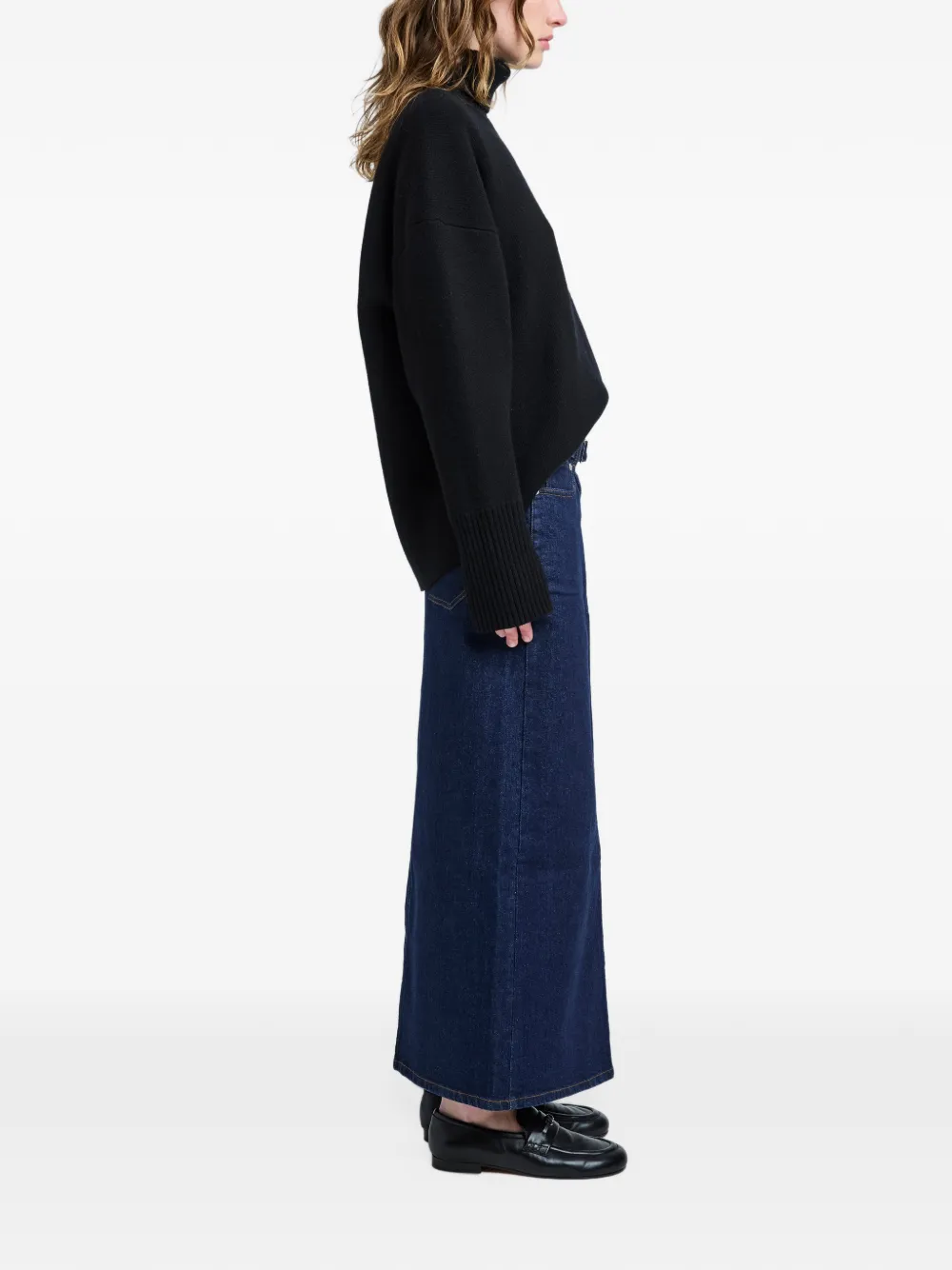 Proenza Schouler Calder denim rok Blauw
