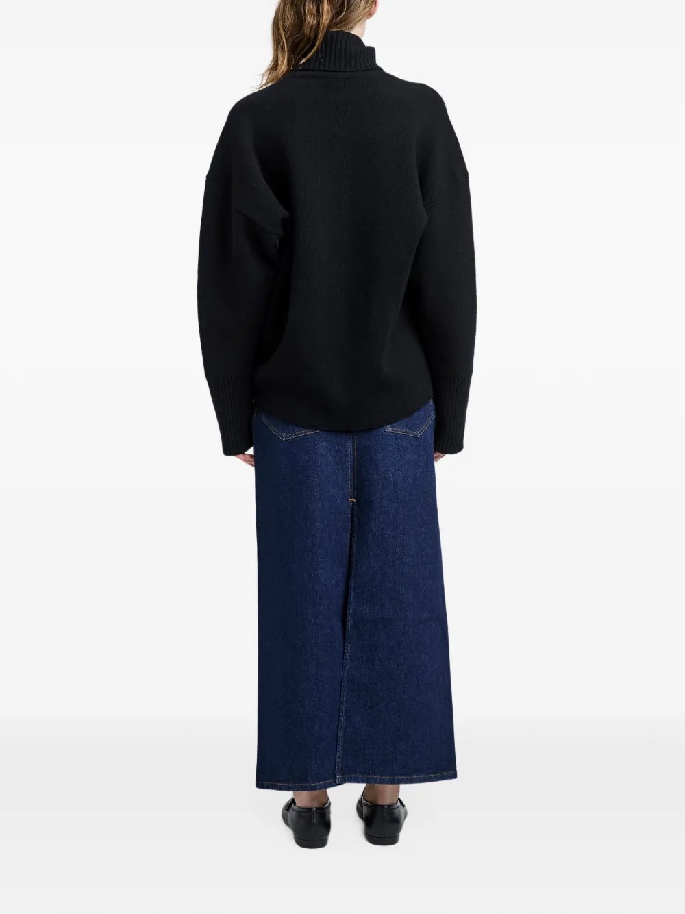 Proenza Schouler Calder denim rok Blauw