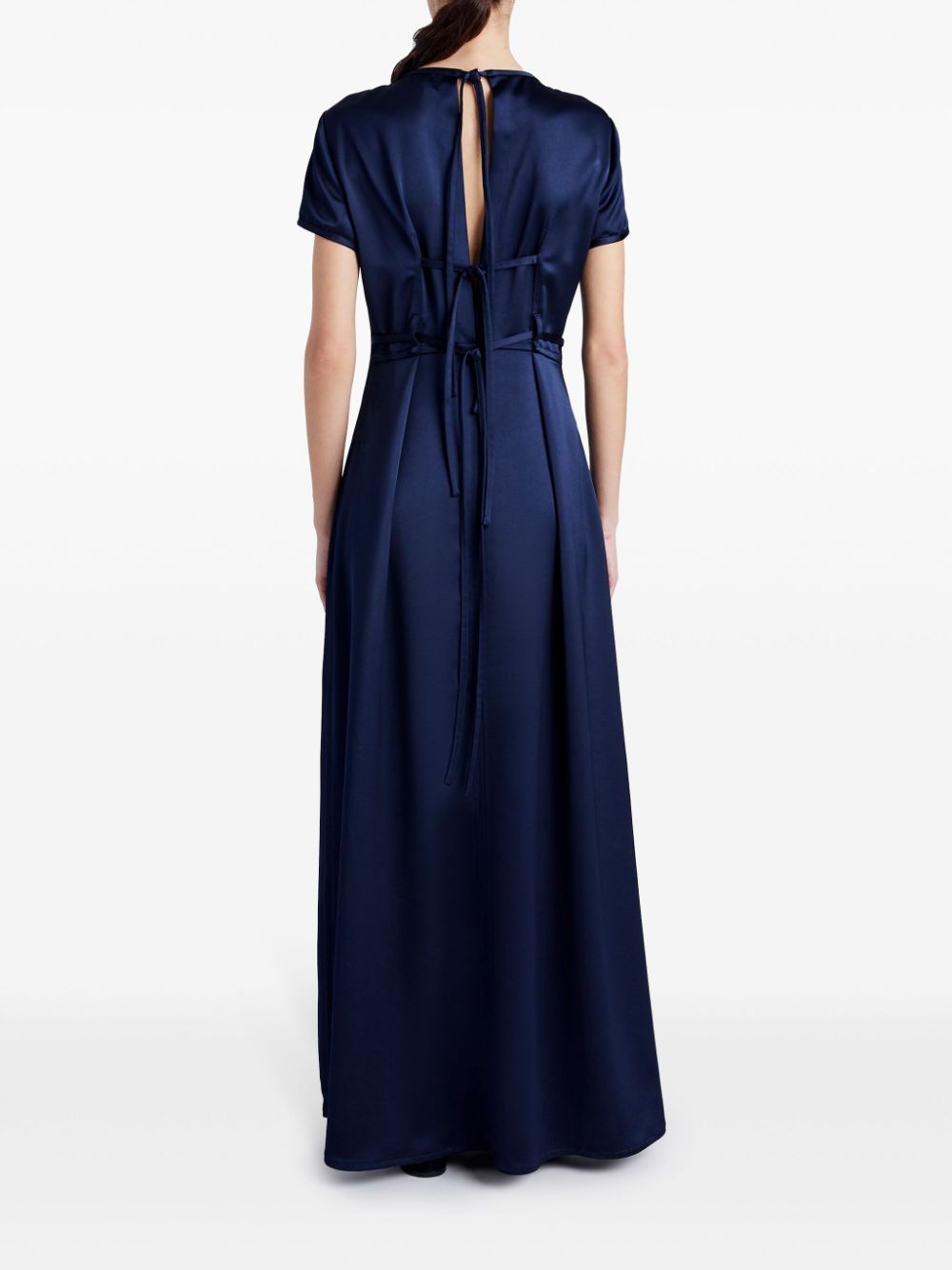 Shop Proenza Schouler White Label Delphine Maxi Dress In Blue