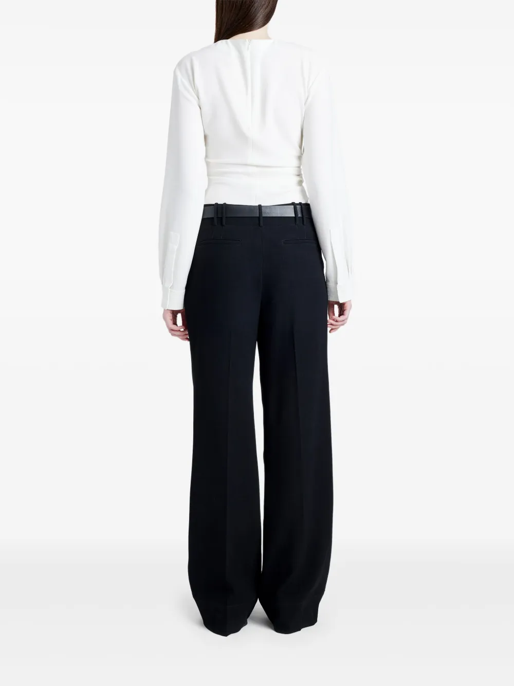 Proenza Schouler Uma pantalon Zwart