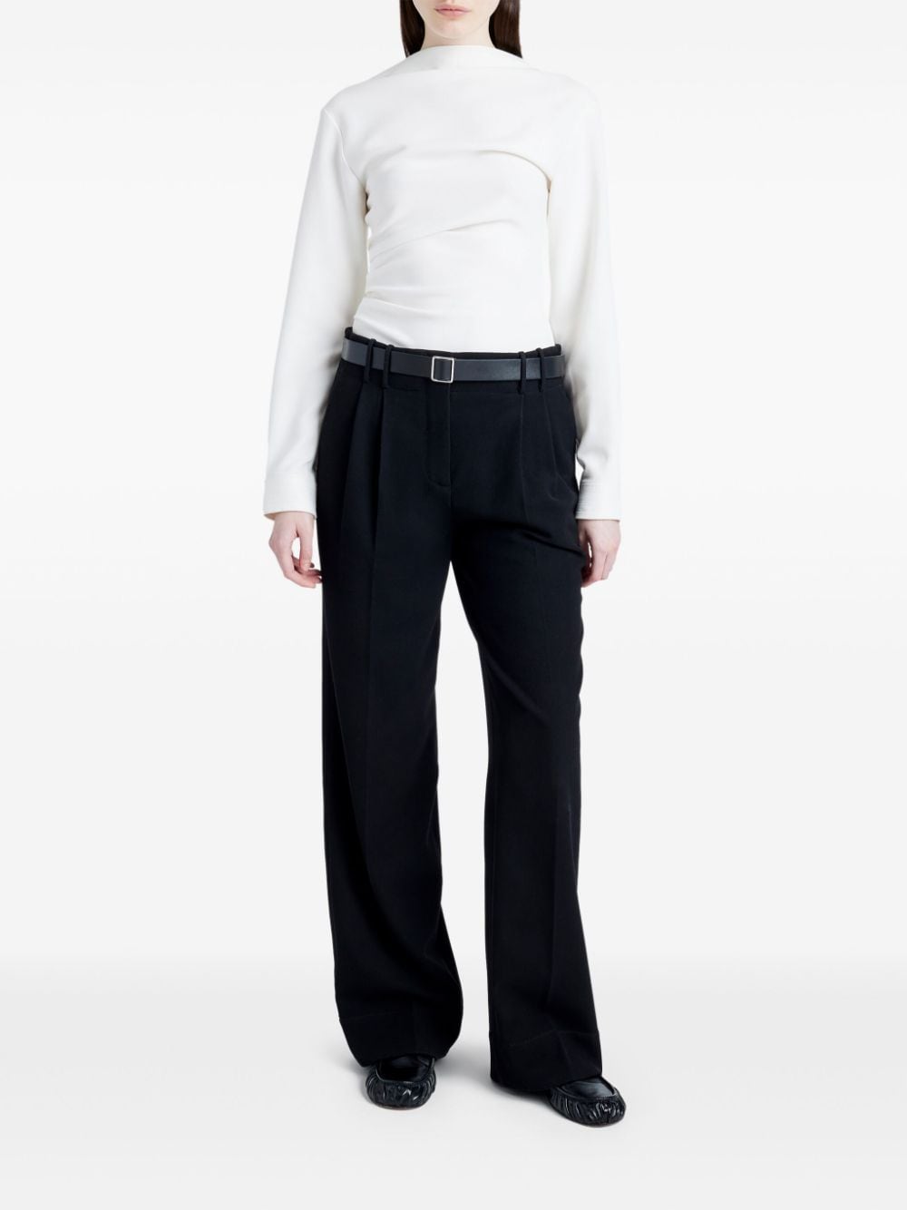 Proenza Schouler Uma tailored trousers - Zwart