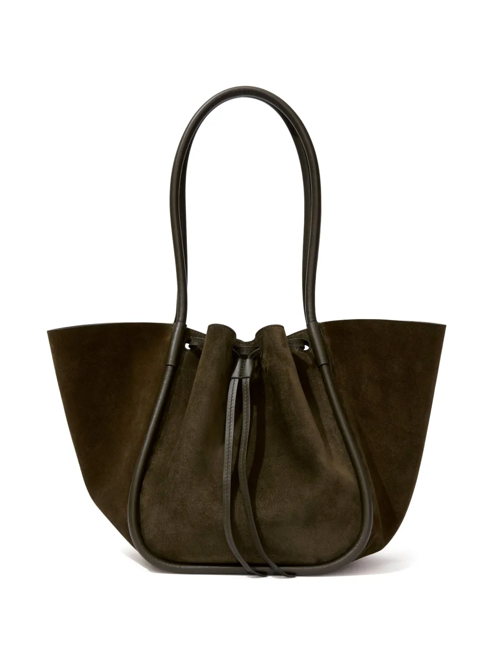 Large suede tote shop