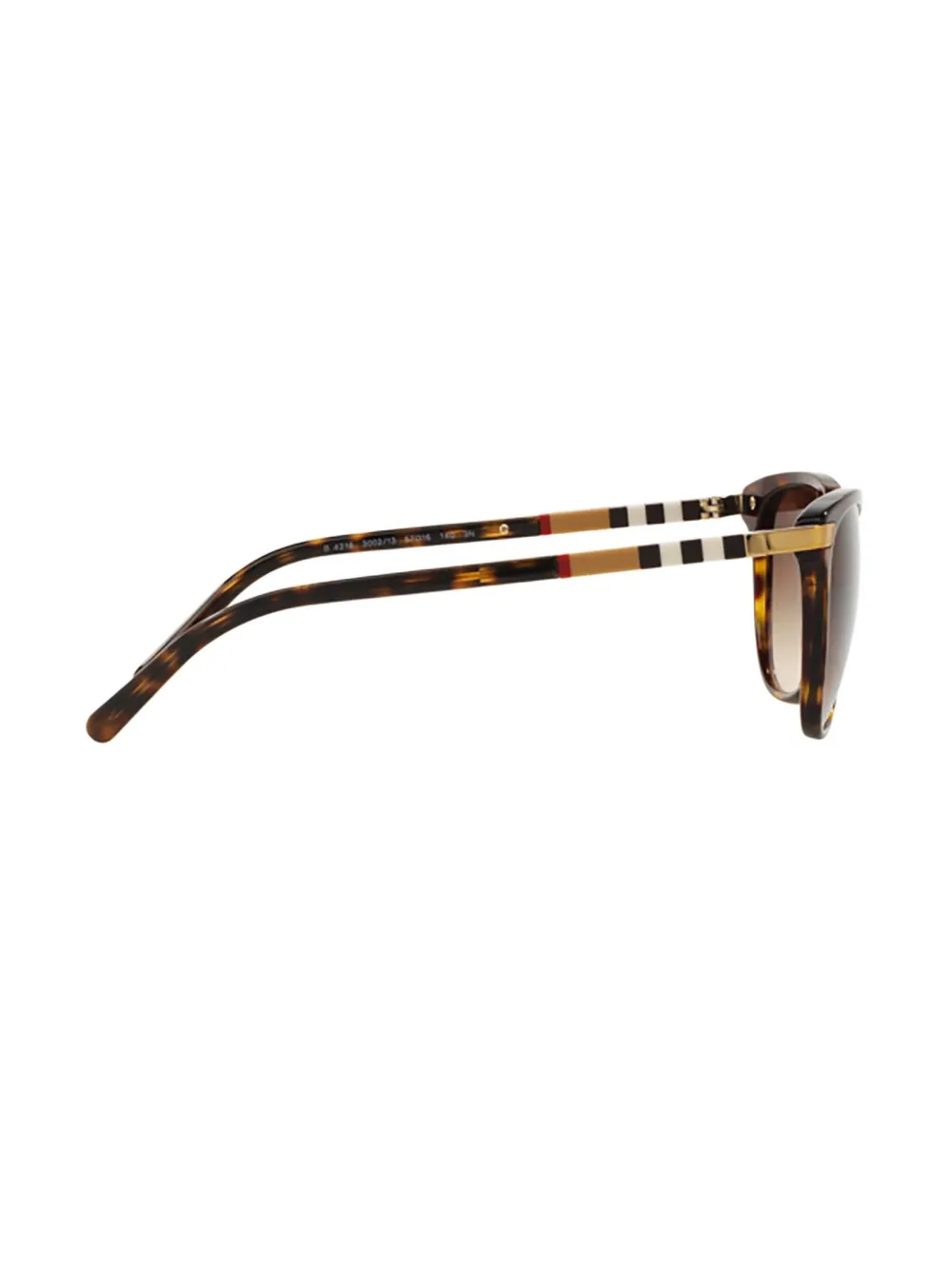 Burberry Eyewear Zonnebril met cat-eye montuur Bruin