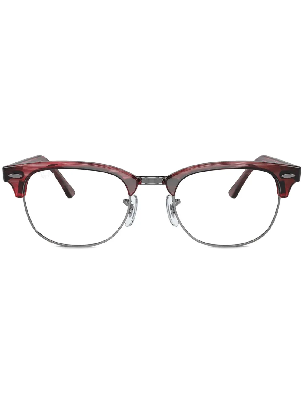 Ray-Ban Occhiali Clubmaster - Rosso