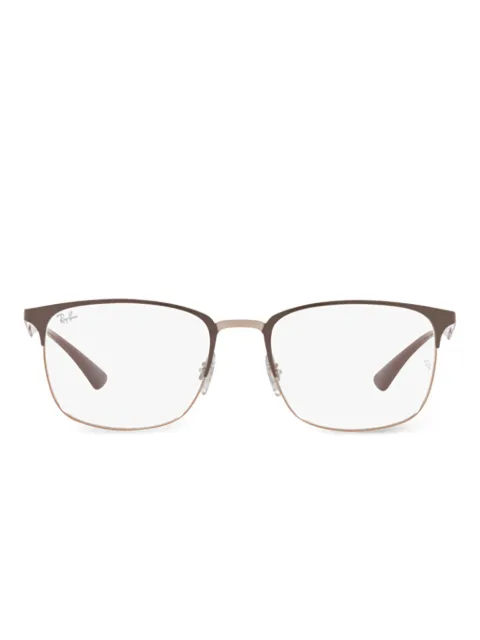 Ray-Ban square-frame glasses