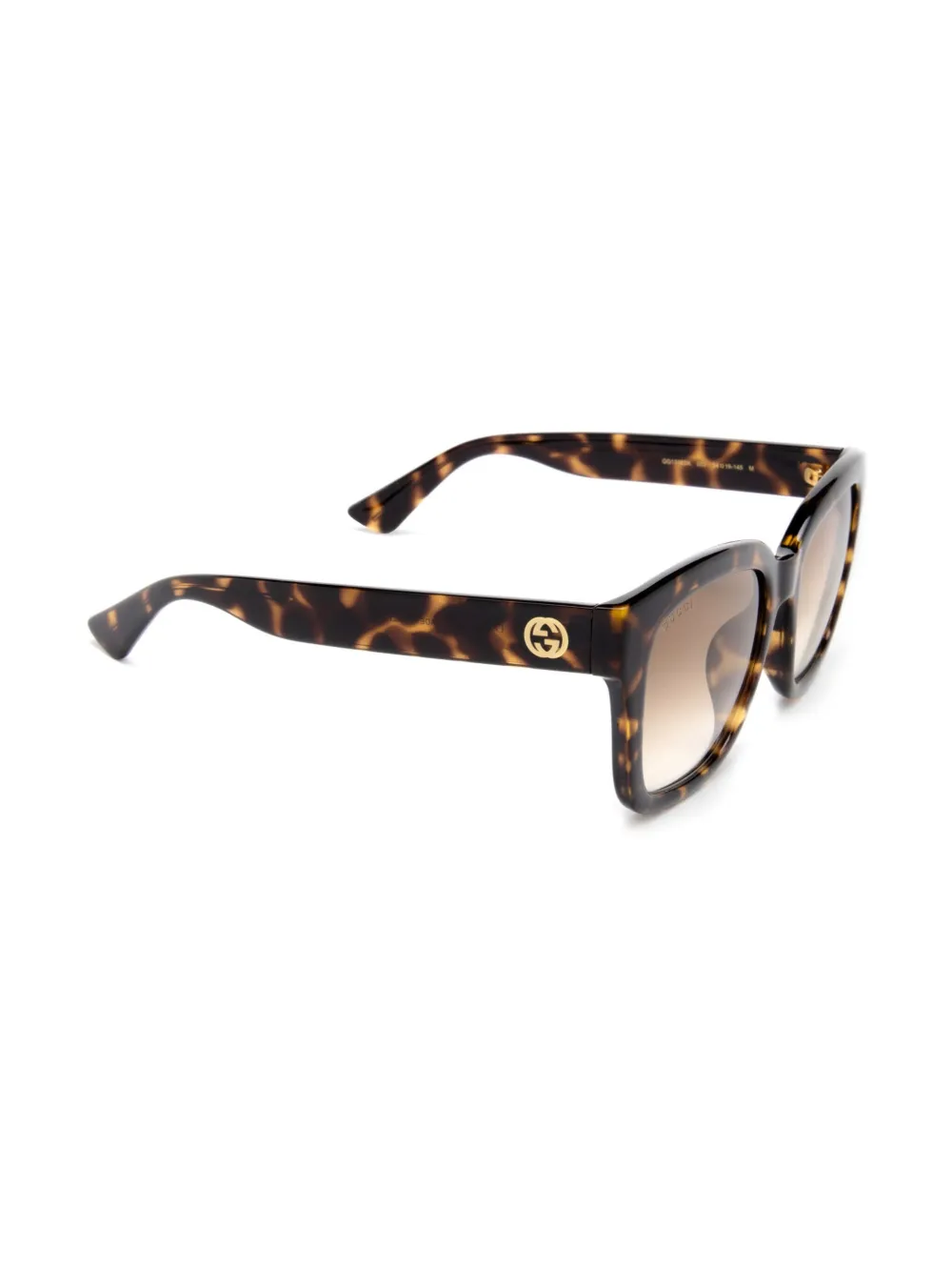 Gucci Eyewear Bril met vierkant montuur - Bruin