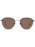 Giorgio Armani round-frame sunglasses - Black