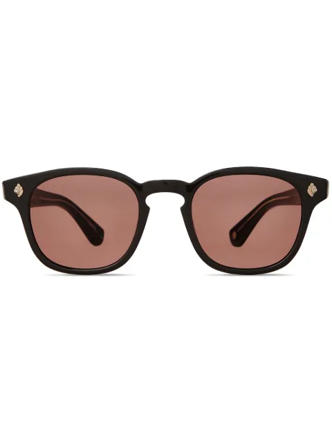Garrett Leight lentes de sol con armazón geométrica