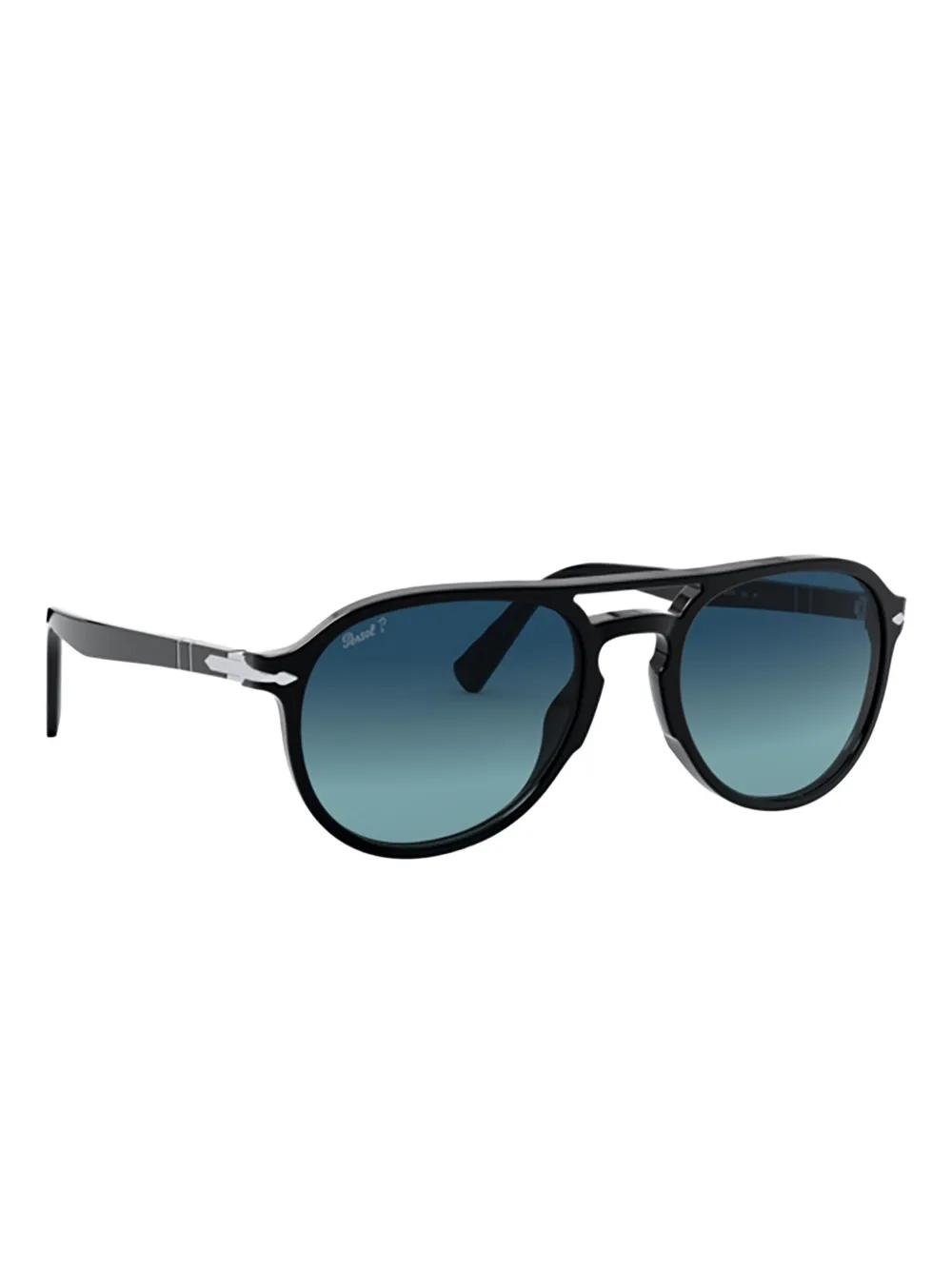 Persol round-frame sunglasses - Blauw