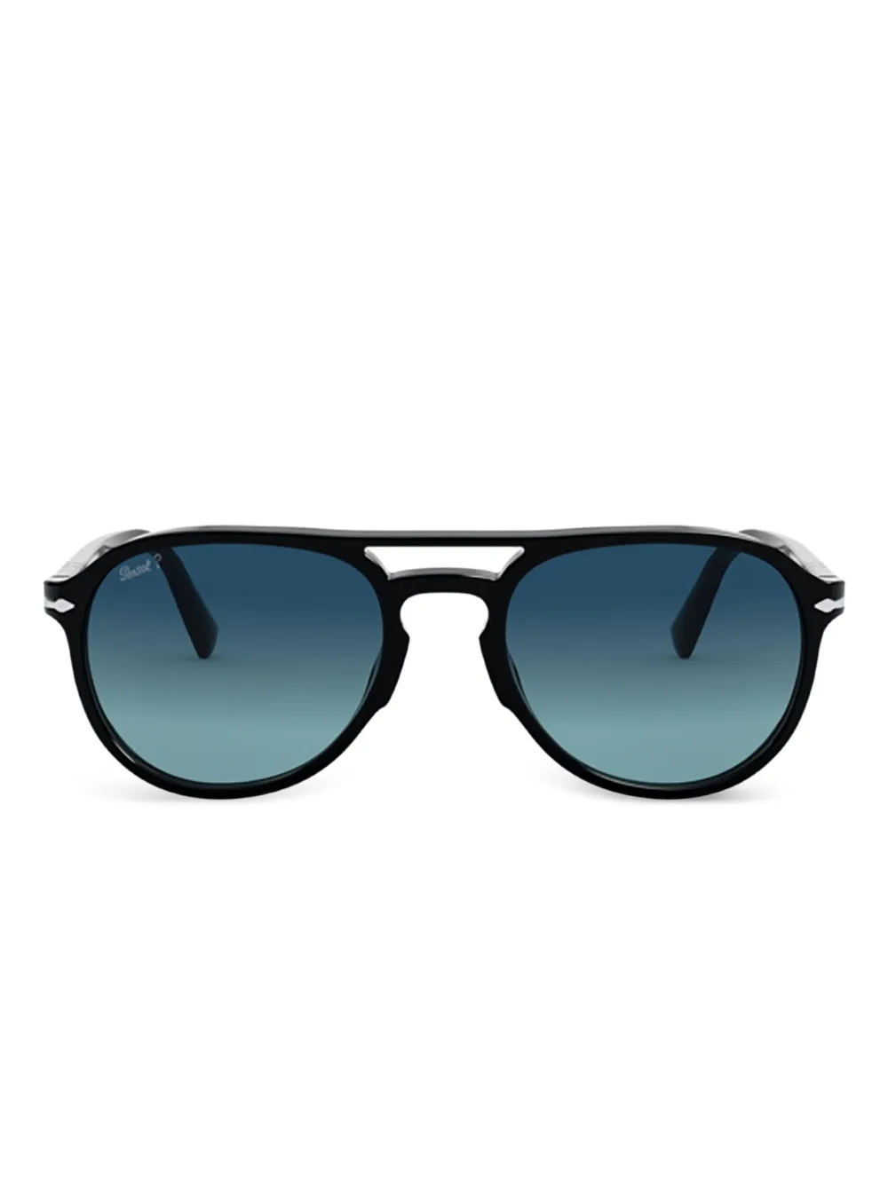Persol round-frame sunglasses Blauw