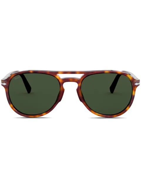 Persol lentes de sol con armazón redonda