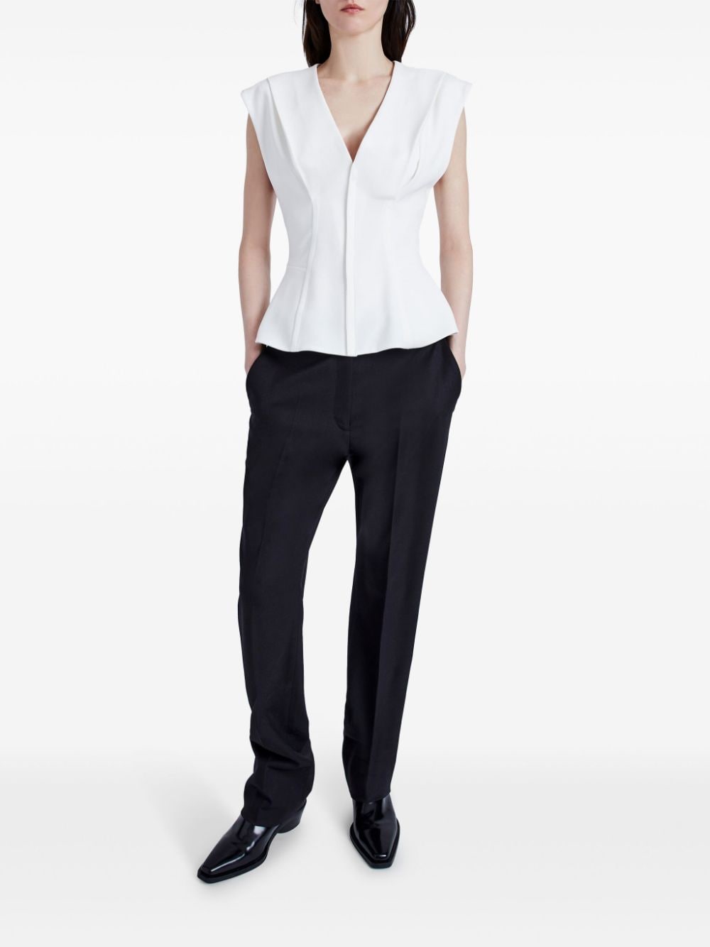 Proenza Schouler Janet top - Wit