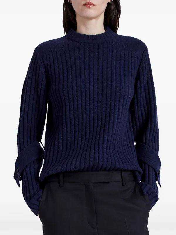 Proenza Schouler Verona Sweater | Blue | FARFETCH