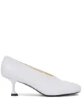 Proenza Schouler 60mm Tee pumps - White