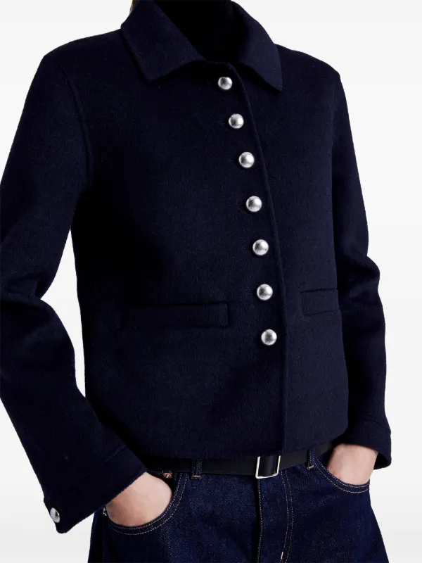 【Proenza Schouler】ホワイトラベル Emilieリバーシブルウール Proenza Schouler White Label Emilie Jacket in Double Face