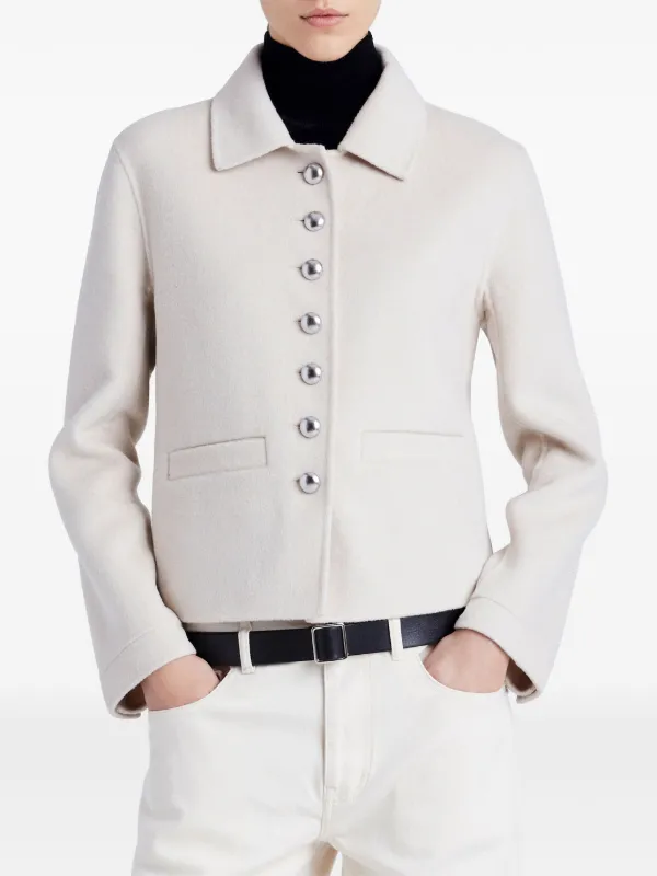 Proenza Schouler White Label Emilie Jacket | Grey | FARFETCH BH