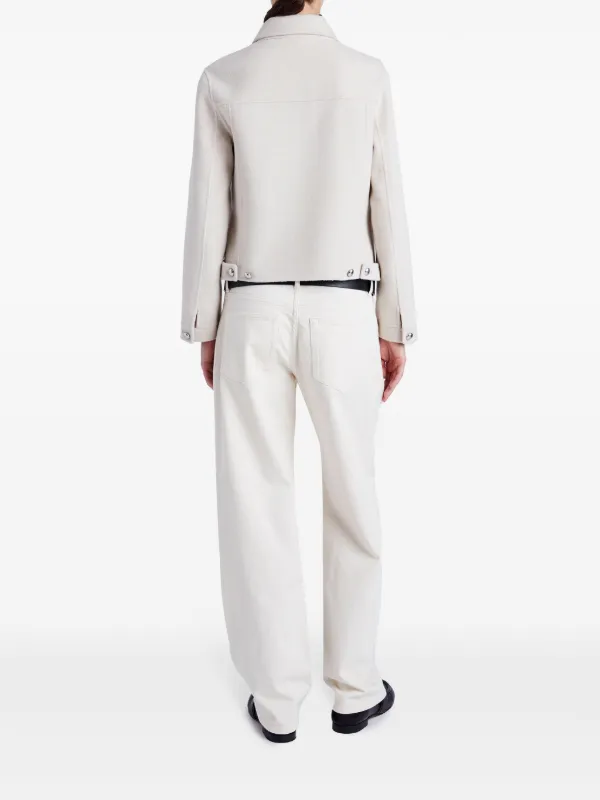 【Proenza Schouler】ホワイトラベル Emilieリバーシブルウール Proenza Schouler White Label Emilie Jacket in Double Face