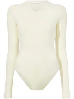 MM6 Maison Margiela ボディスーツ | ニュートラル | FARFETCH JP
