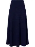 Proenza Schouler White Label Stina knitted skirt - Blue